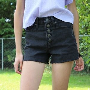 Madewell Button Front Shorts